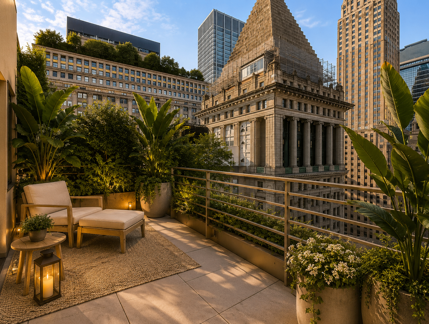 Residence 3301 at One Wall Street — interior view 1
